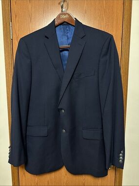 Classic Men's Navy Blazer - Hart Schaffer Marx 1887 for Dillard’s